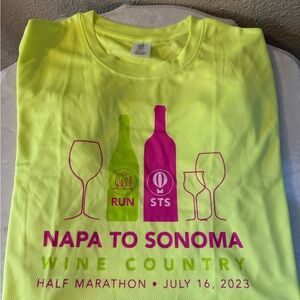 Athletic T-Shirt for men Neon Yellow